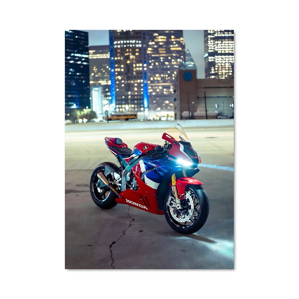 Poster Cbrrr-r fireblade impressionnant